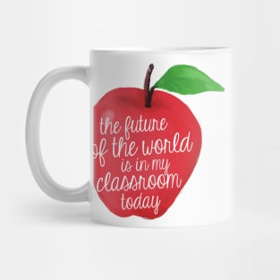 The Future of the World Apple Mug